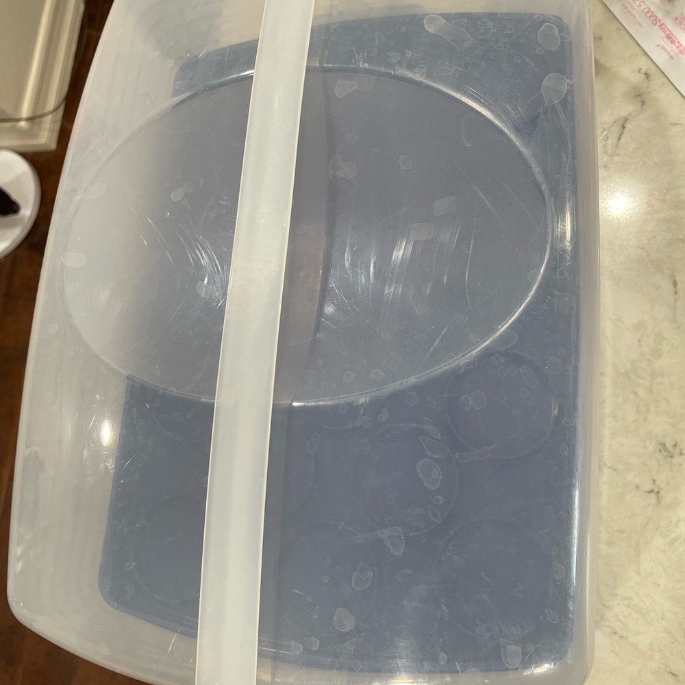 Tupperware Reversible Cake/Cupcake Keeper